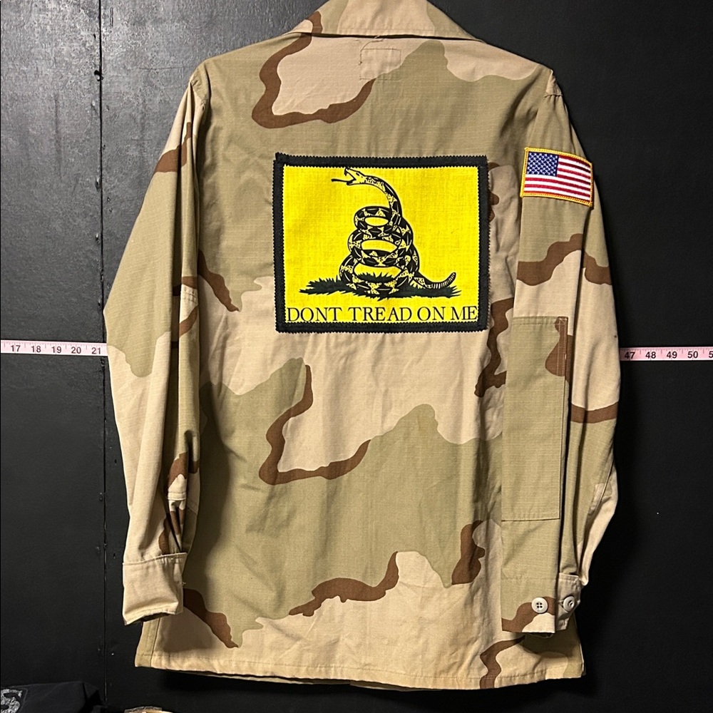 Custom Desert camo airforce uniform dont tread on me 🚨